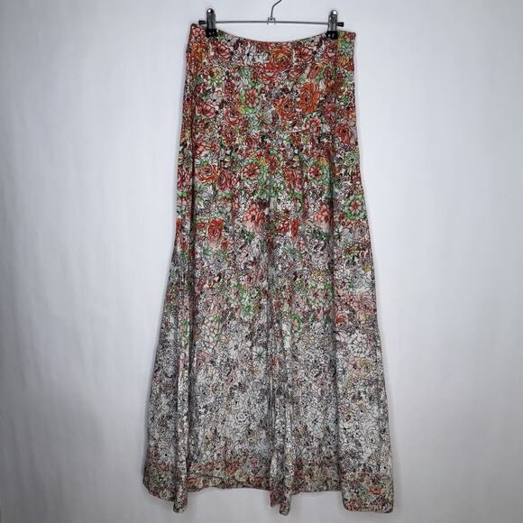 Free People Pants - Free People Women’s Sugar Magnolia High Rise Wide Leg Pants Floral Size XS